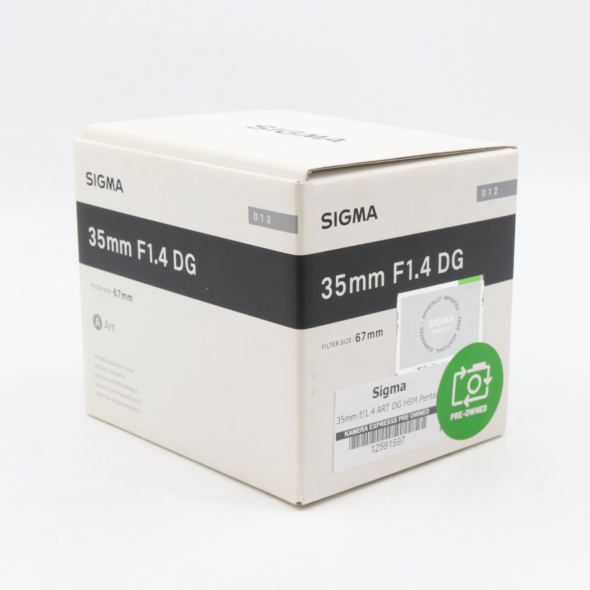 Sigma 35mm f/1.4 ART DG HSM Pentax occasion