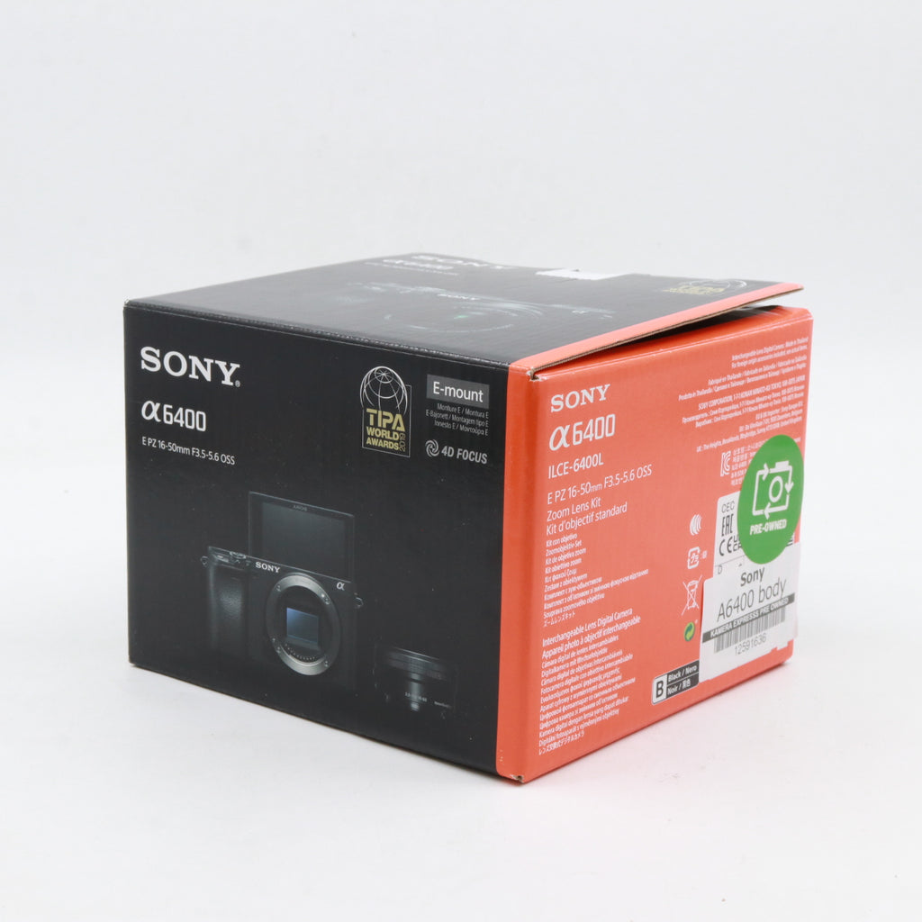 Sony A6400 body tweedehands