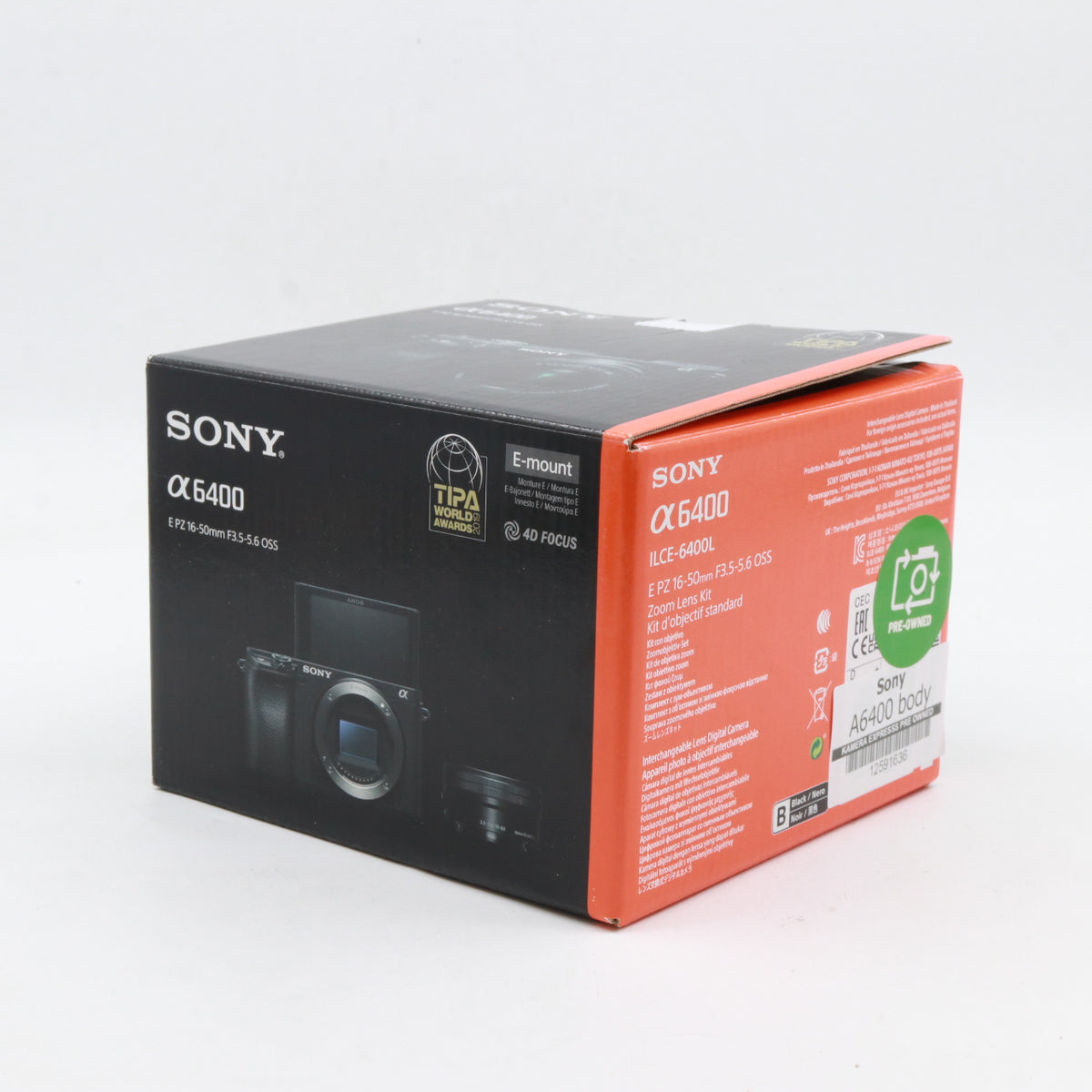 Sony A6400 body tweedehands