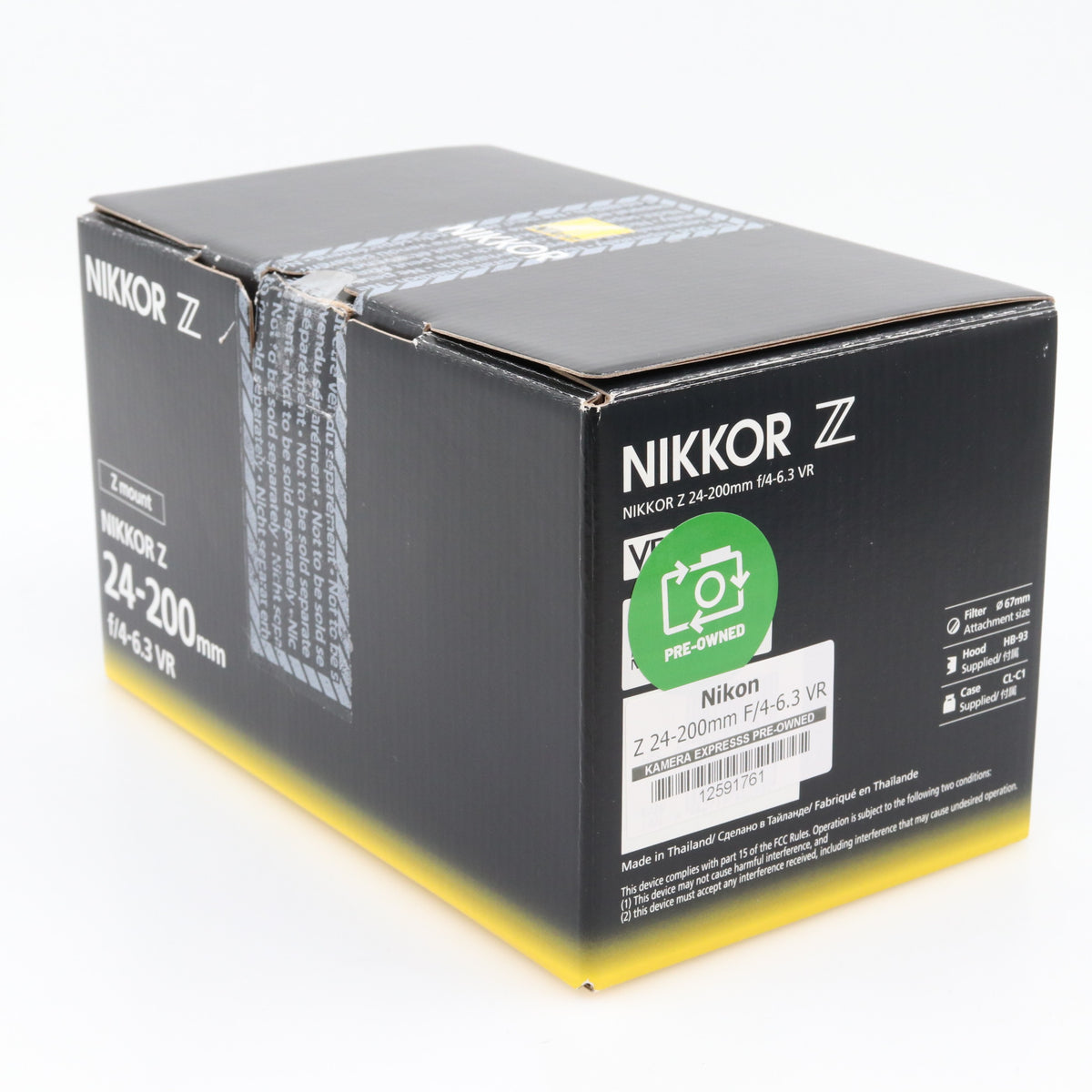 Nikon Z 24-200mm F/4-6.3 VR tweedehands
