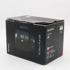 Sony FE 50mm f/1.4 GM used