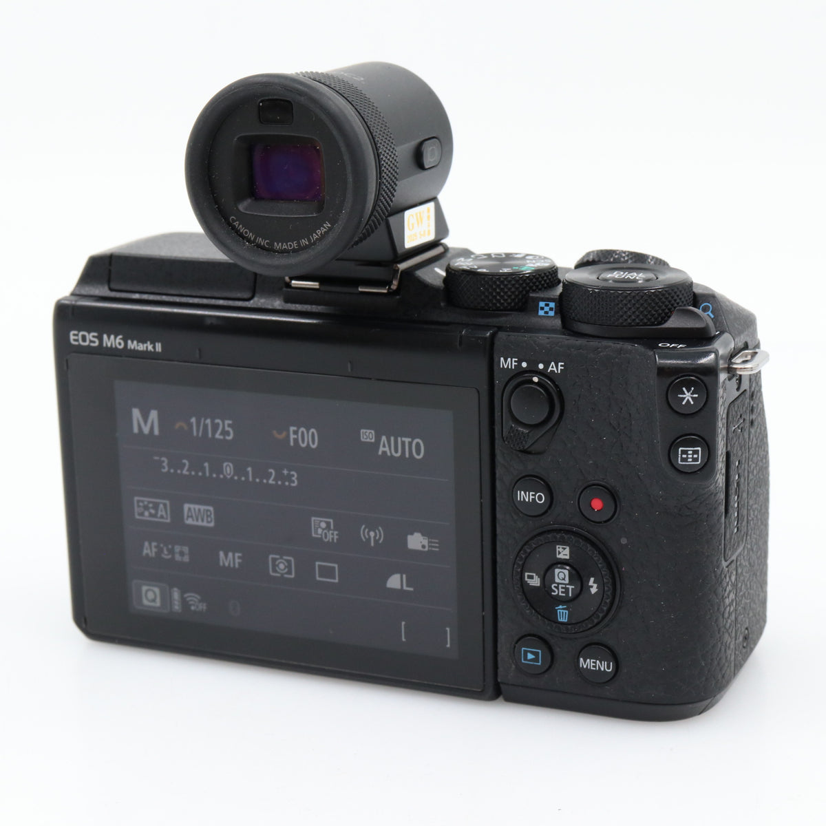 Canon EOS M6 mark II Gehäuse + EVF-DC2 gebraucht