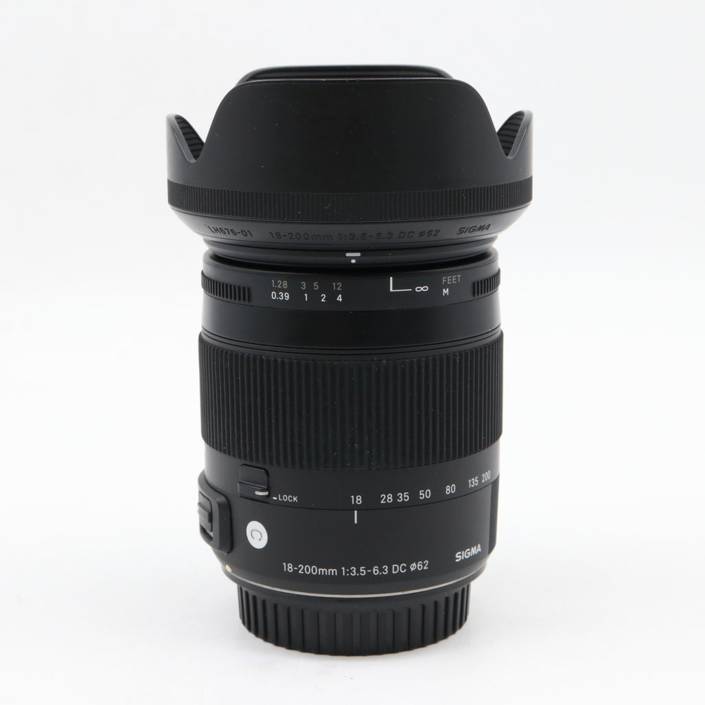 Sigma 18-200mm f/3.5-6.3 DC Macro OS Contemporary Canon occasion