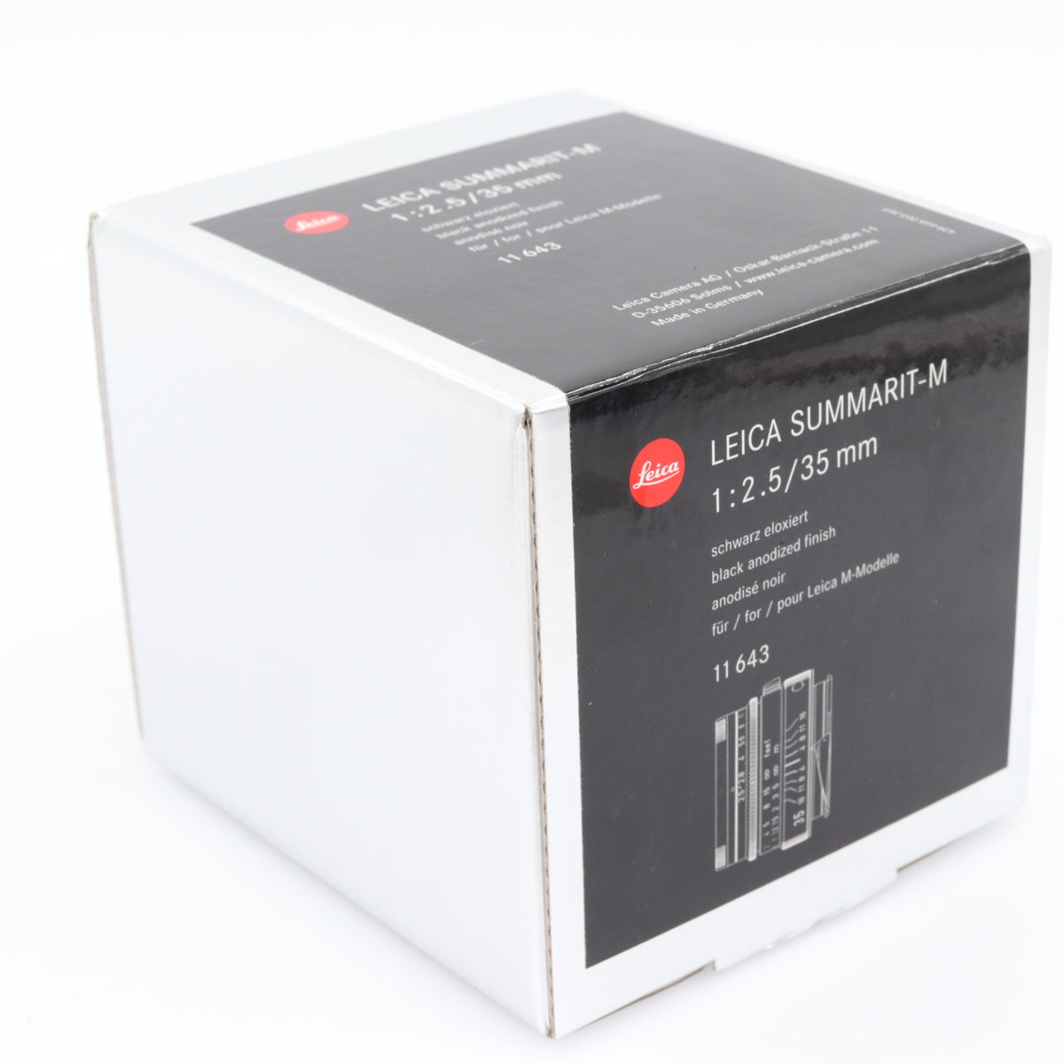 Leica 11643 Summarit-M 35mm F/2.5 tweedehands