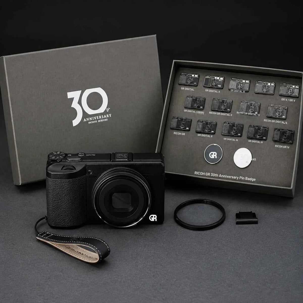 Ricoh GR IV Compact Camera 30th Anniversary Edition Kit