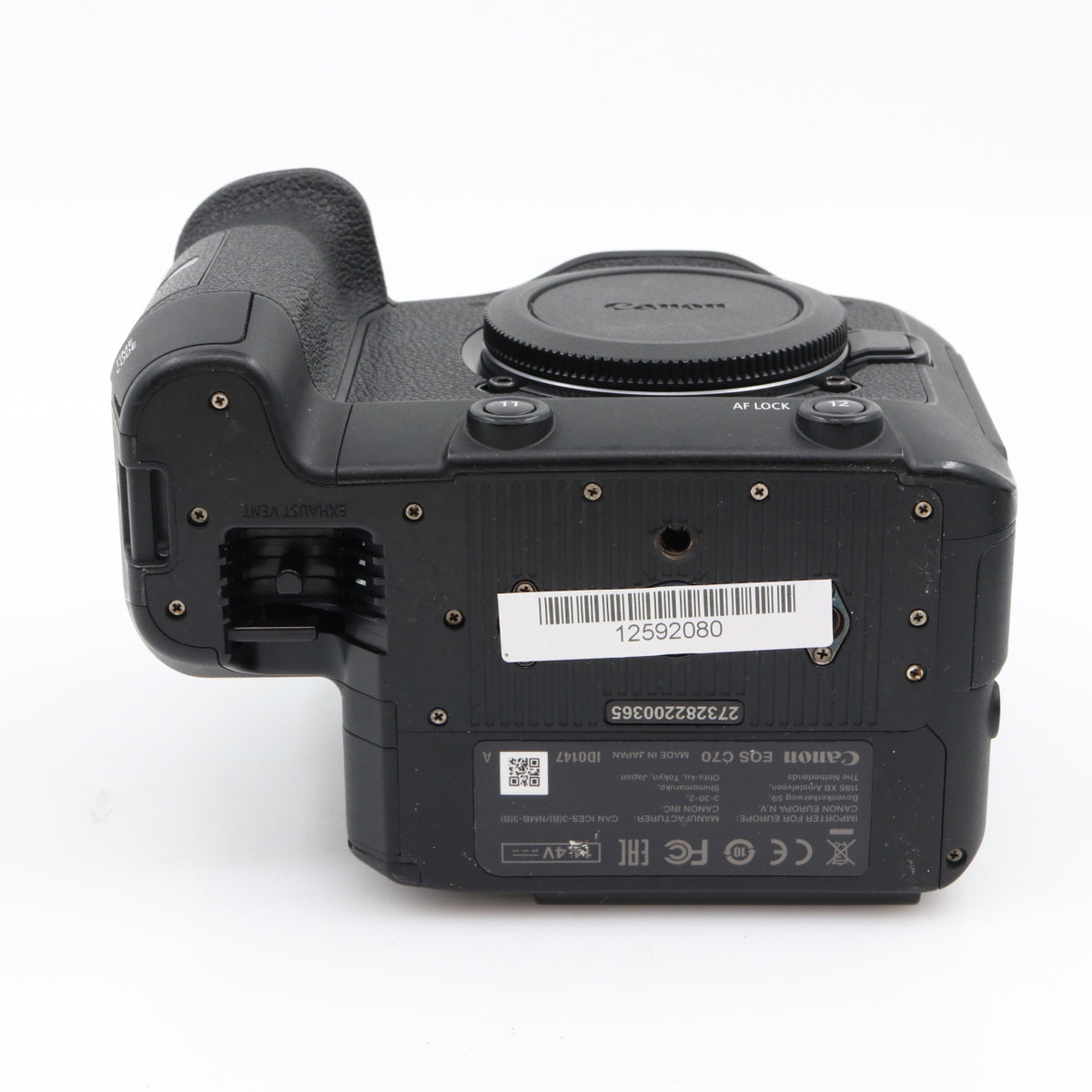 Canon EOS C70 body used