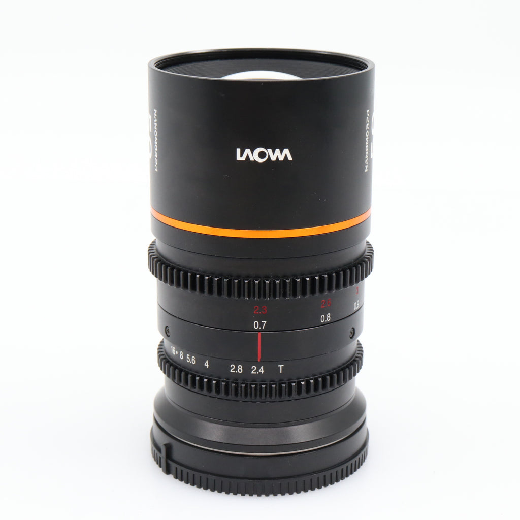 Laowa Nanomorph S35 Bundle (27,35,50mm) (Amber) (Cine) Sony E tweedehands