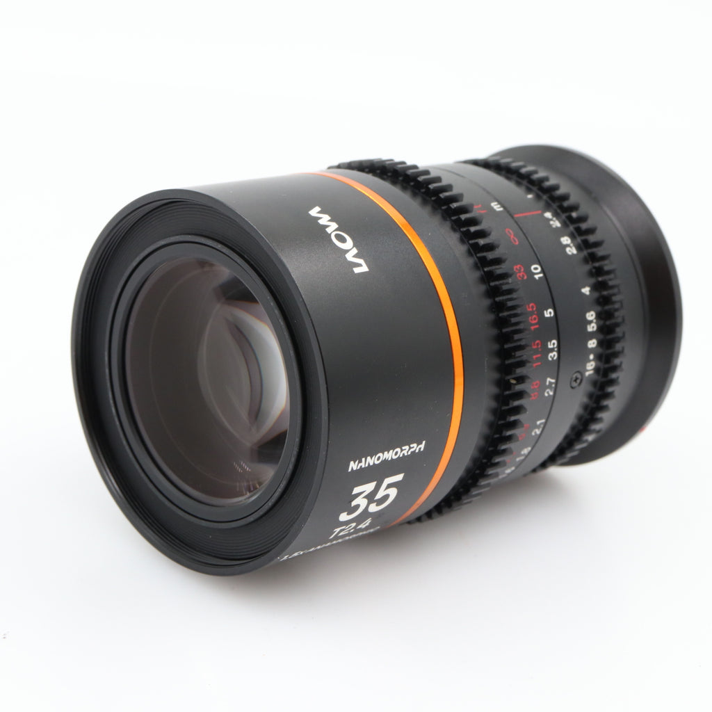Laowa Nanomorph S35 Bundle (27,35,50mm) (Amber) (Cine) Sony E tweedehands