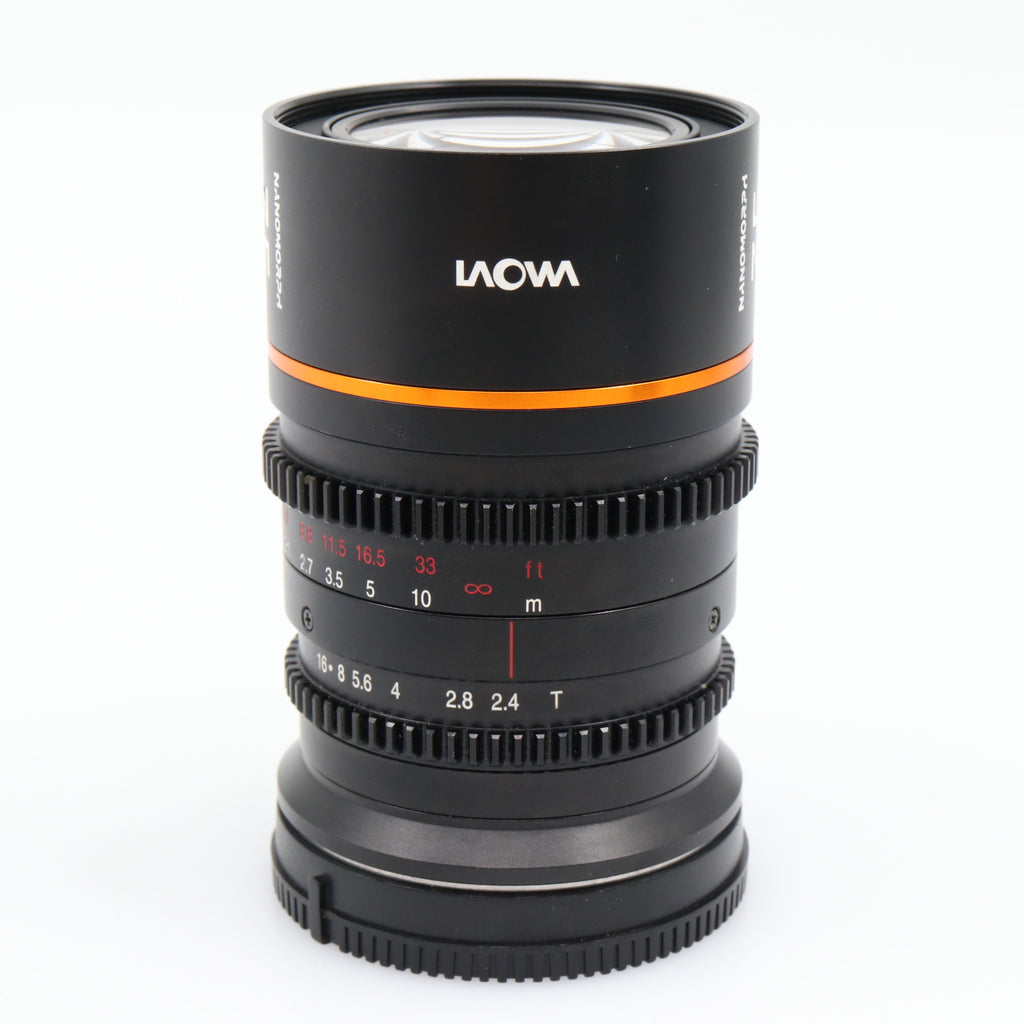 Laowa Nanomorph S35 Bundle (27,35,50mm) (Amber) (Cine) Sony E tweedehands