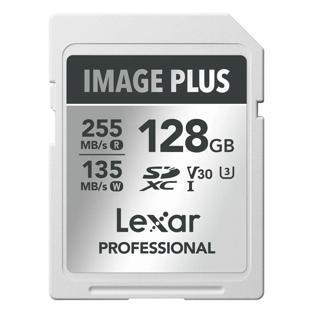 Lexar Image Plus 128GB MicroSD UHS-I V30 R255/W135 MB/s