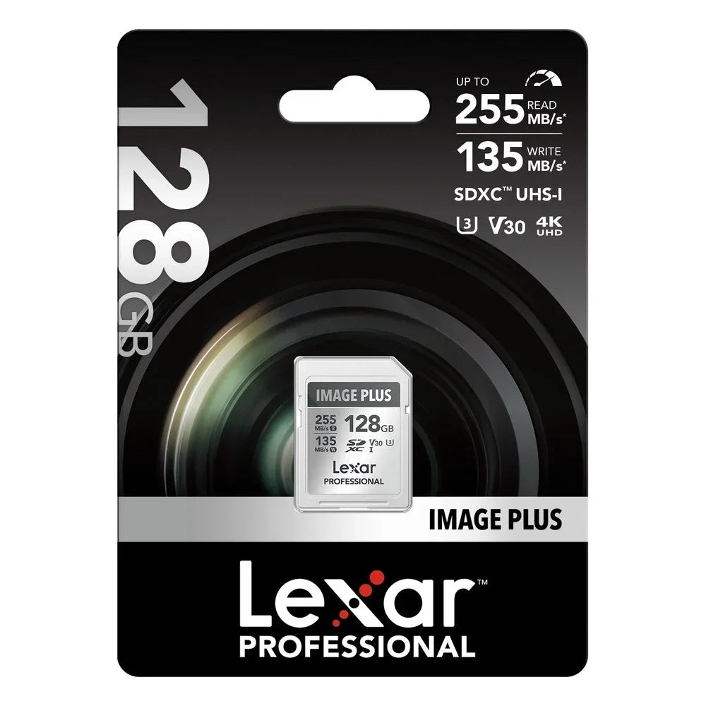 Lexar Image Plus 128GB MicroSD UHS-I V30 R255/W135 MB/s
