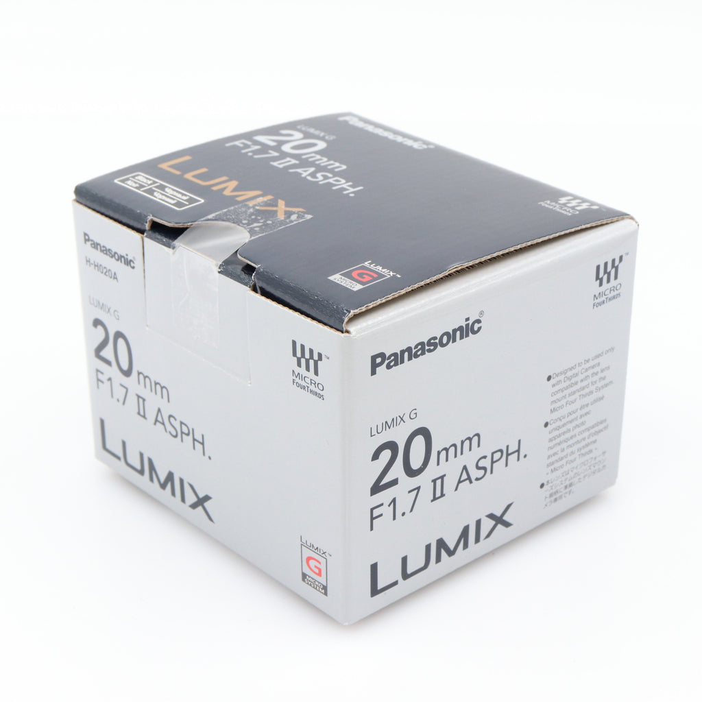 Panasonic Lumix G 20mm f/1.7 II ASPH