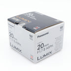 Panasonic Lumix G 20mm f/1.7 II ASPH