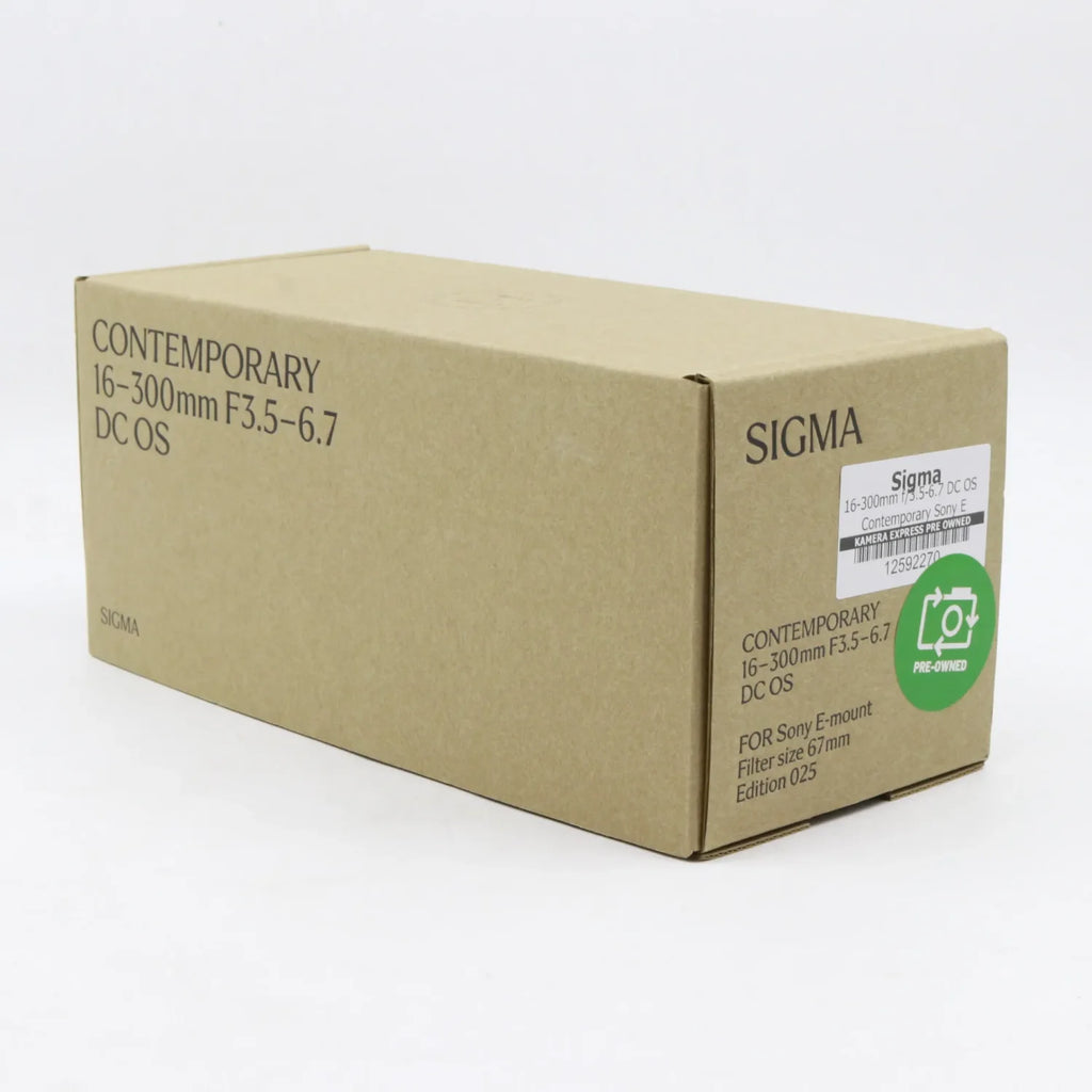 Sigma 16-300mm f/3.5-6.7 DC OS Contemporary Sony E occasion