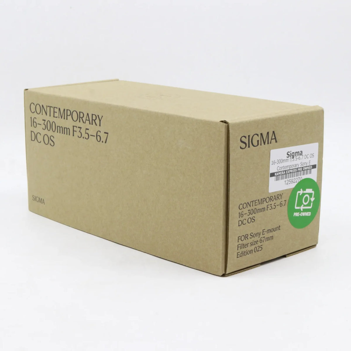 Sigma 16-300mm f/3.5-6.7 DC OS Contemporary Sony E occasion