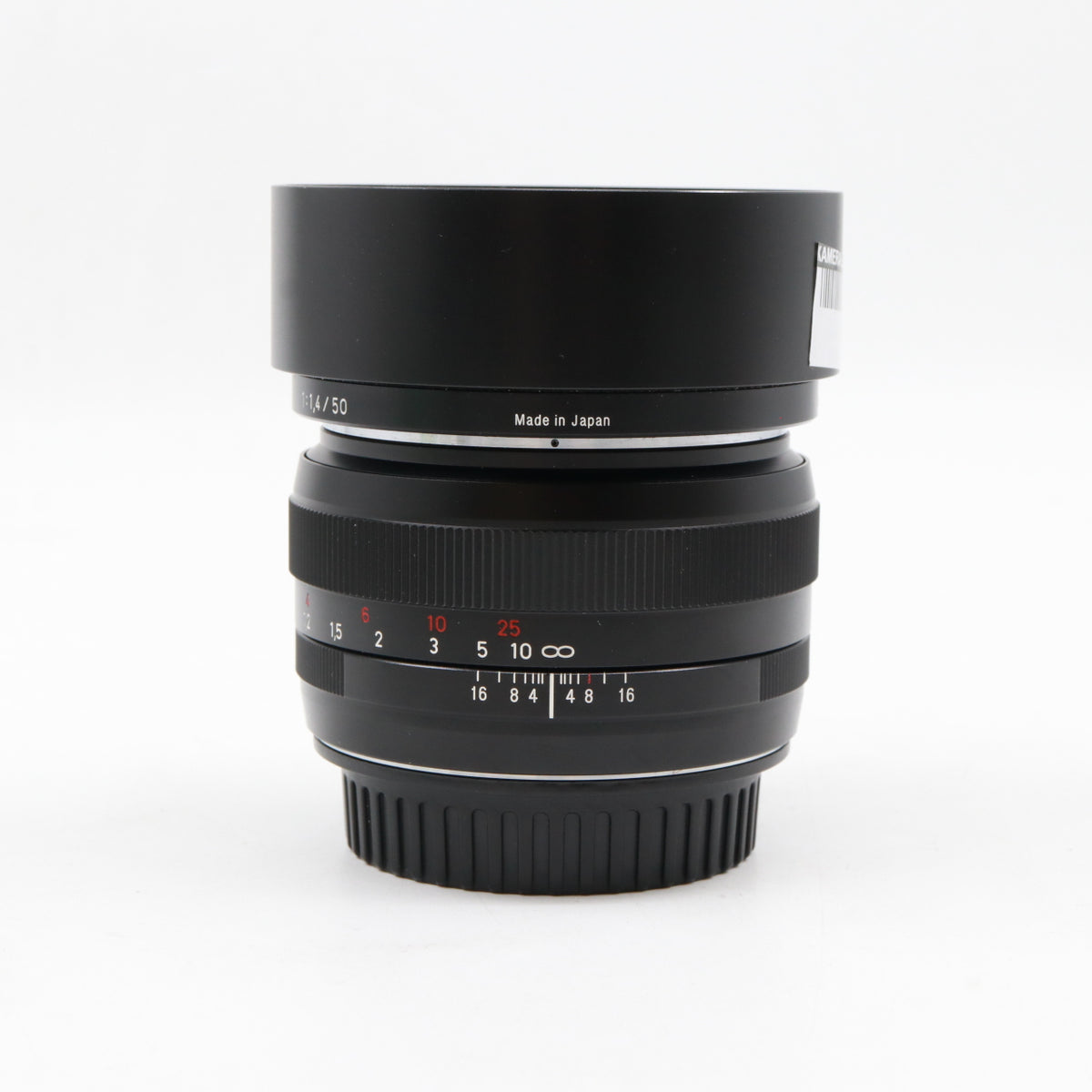 Zeiss 50mm f/1.4 Planar T* ZE Canon tweedehands