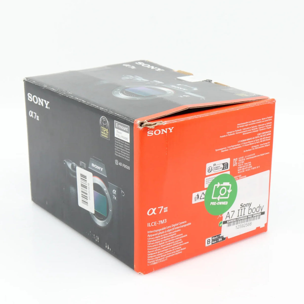 Sony A7 III body tweedehands