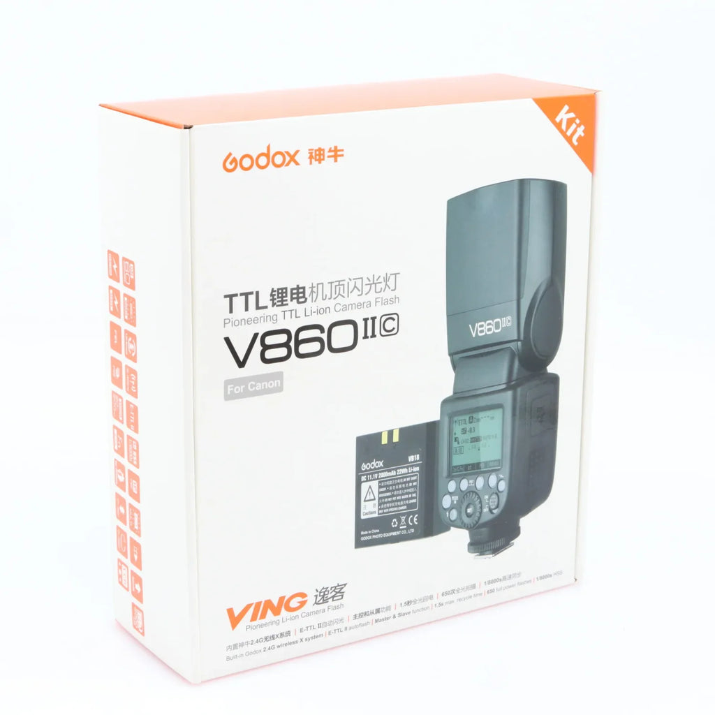 Godox Speedlite V860II Canon Kit used