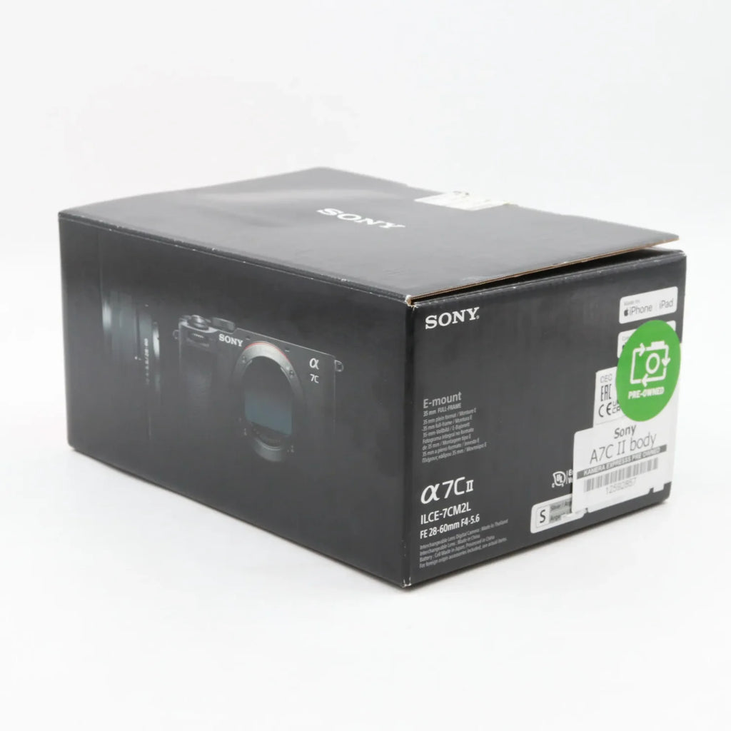 Sony A7C II body used