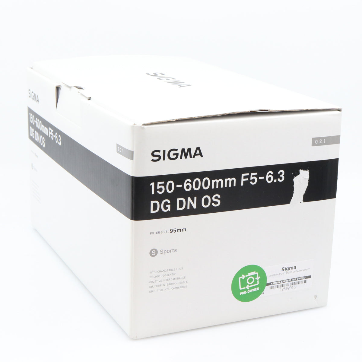Sigma 150-600mm f/5-6.3 DG DN OS Sports Sony FE occasion