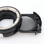Canon EF - EOS R Bajonettadapter mit Drop-in-Zirkularpolfilter A gebraucht