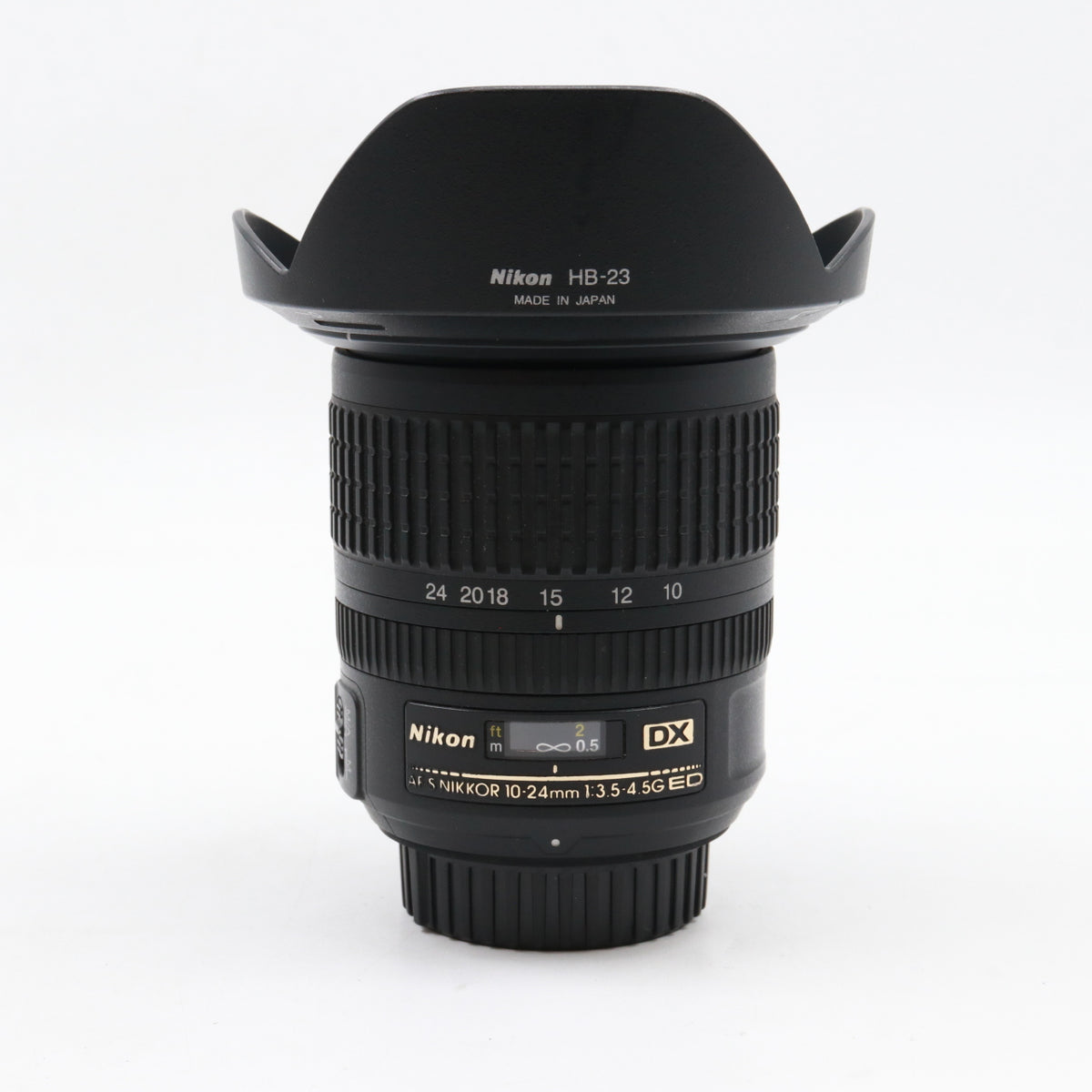 Nikon AF-S 10-24mm f/3.5-4.5G ED DX occasion