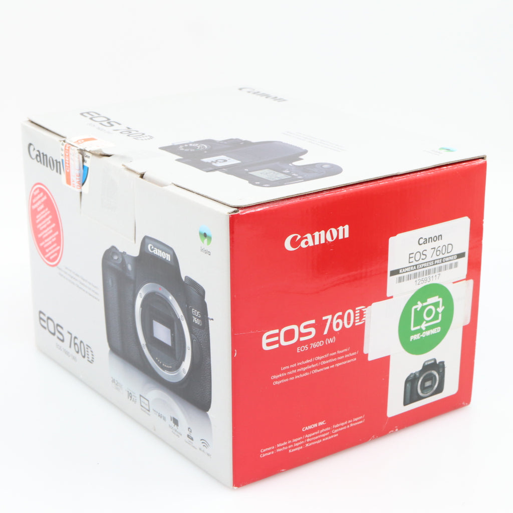 Canon EOS 760D body tweedehands