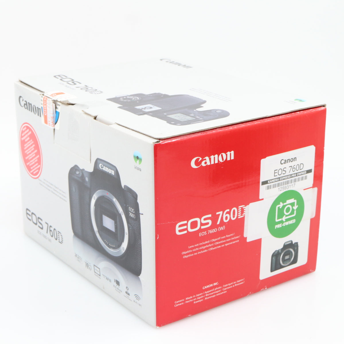 Canon EOS 760D body tweedehands