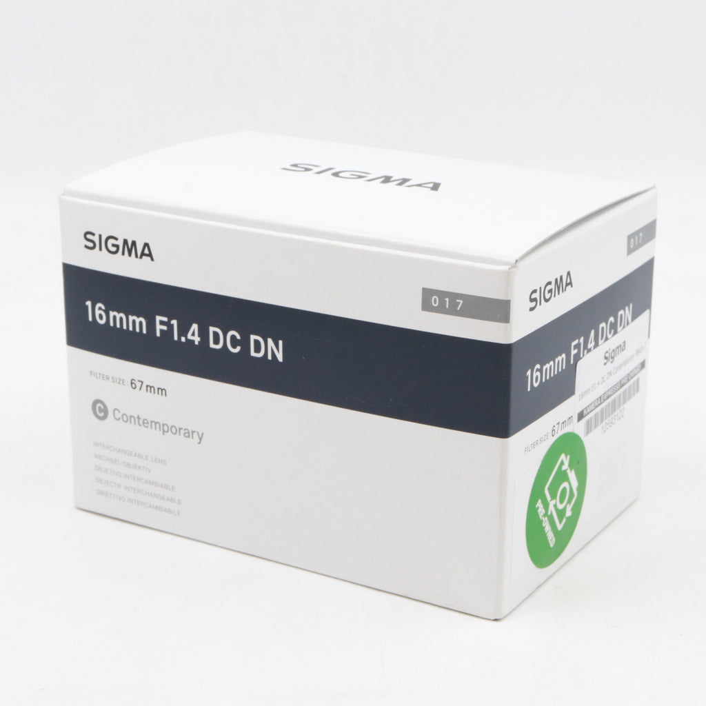 Sigma 16mm f/1.4 DC DN Contemporary Nikon Z occasion