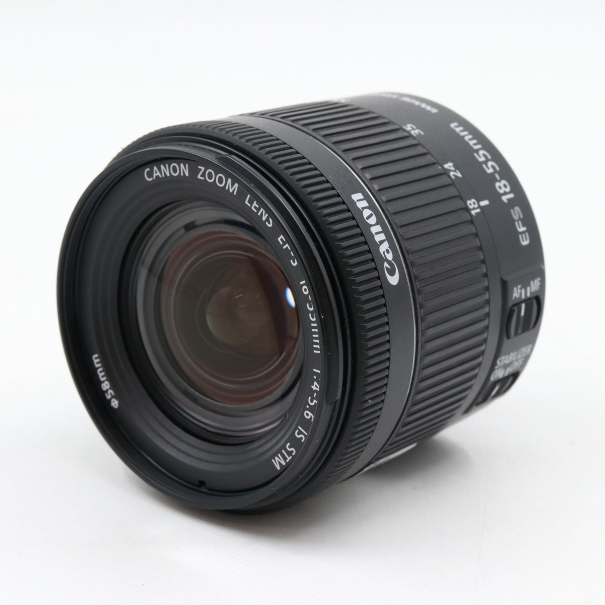 Canon EF-S 18-55mm f/4-5.6 IS STM tweedehands