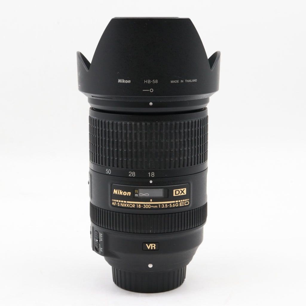 Nikon AF-S 18-300mm F/3.5-5.6G ED VR occasion