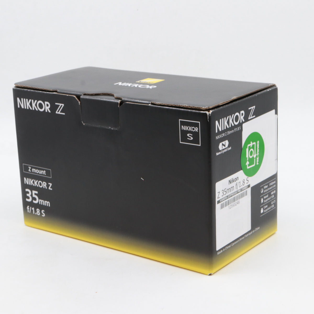 Nikon Z 35mm f/1.8 S tweedehands