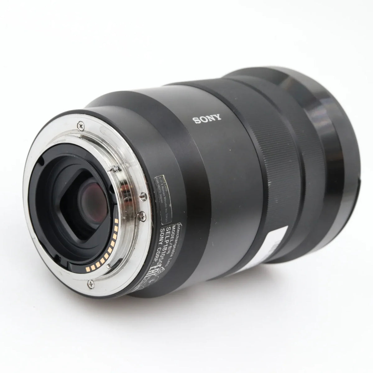 Sony E 18-105mm f/4 G OSS PZ occasion