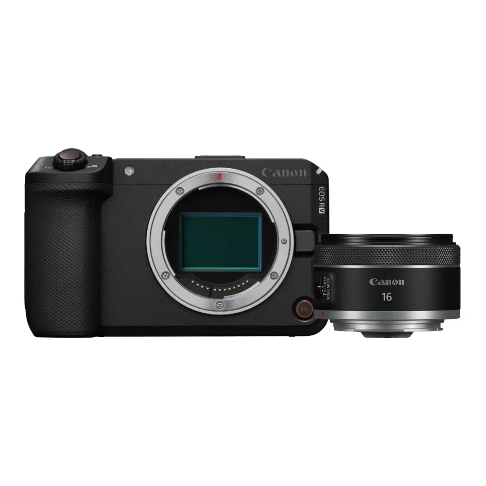 Canon EOS R6 V body + RF 16mm F/2.8 STM