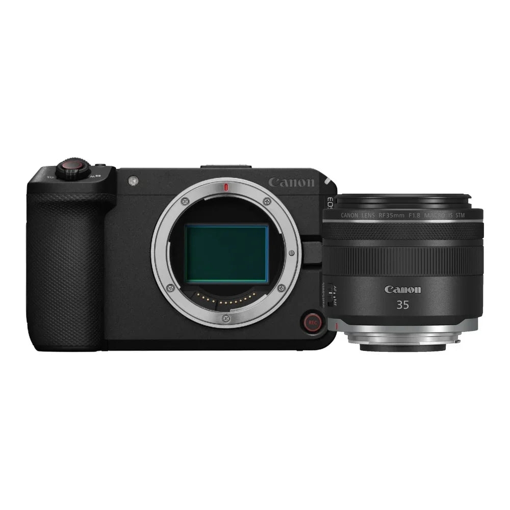 Canon EOS R6 V body + RF 35mm F/1.8 IS Macro STM