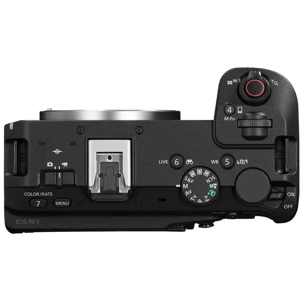 Canon EOS R6 V body + RF 35mm F/1.8 IS Macro STM
