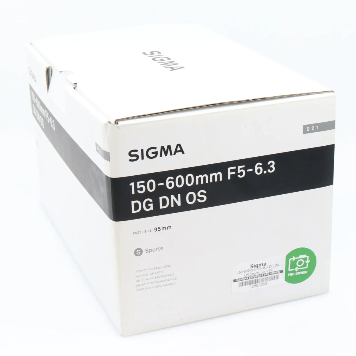Sigma 150-600mm F/5-6.3 DG DN OS Sports Sony FE occasion