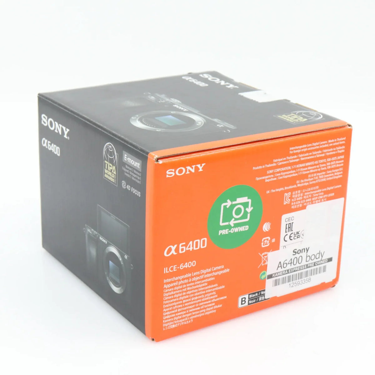 Sony A6400 boîtier occasion