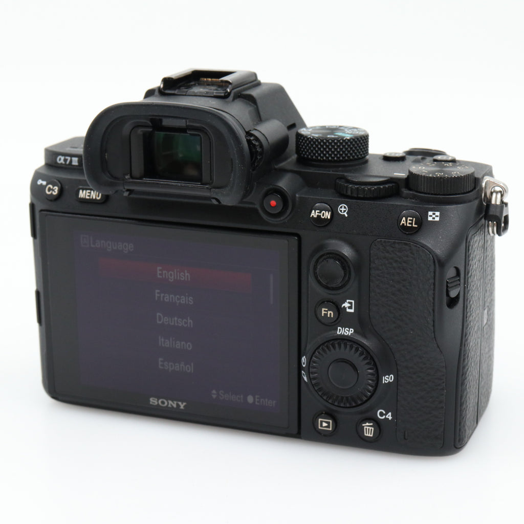Sony A7 III corpo usato