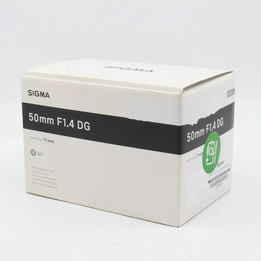 Sigma 50mm f/1.4 DG HSM ART Canon EF tweedehands