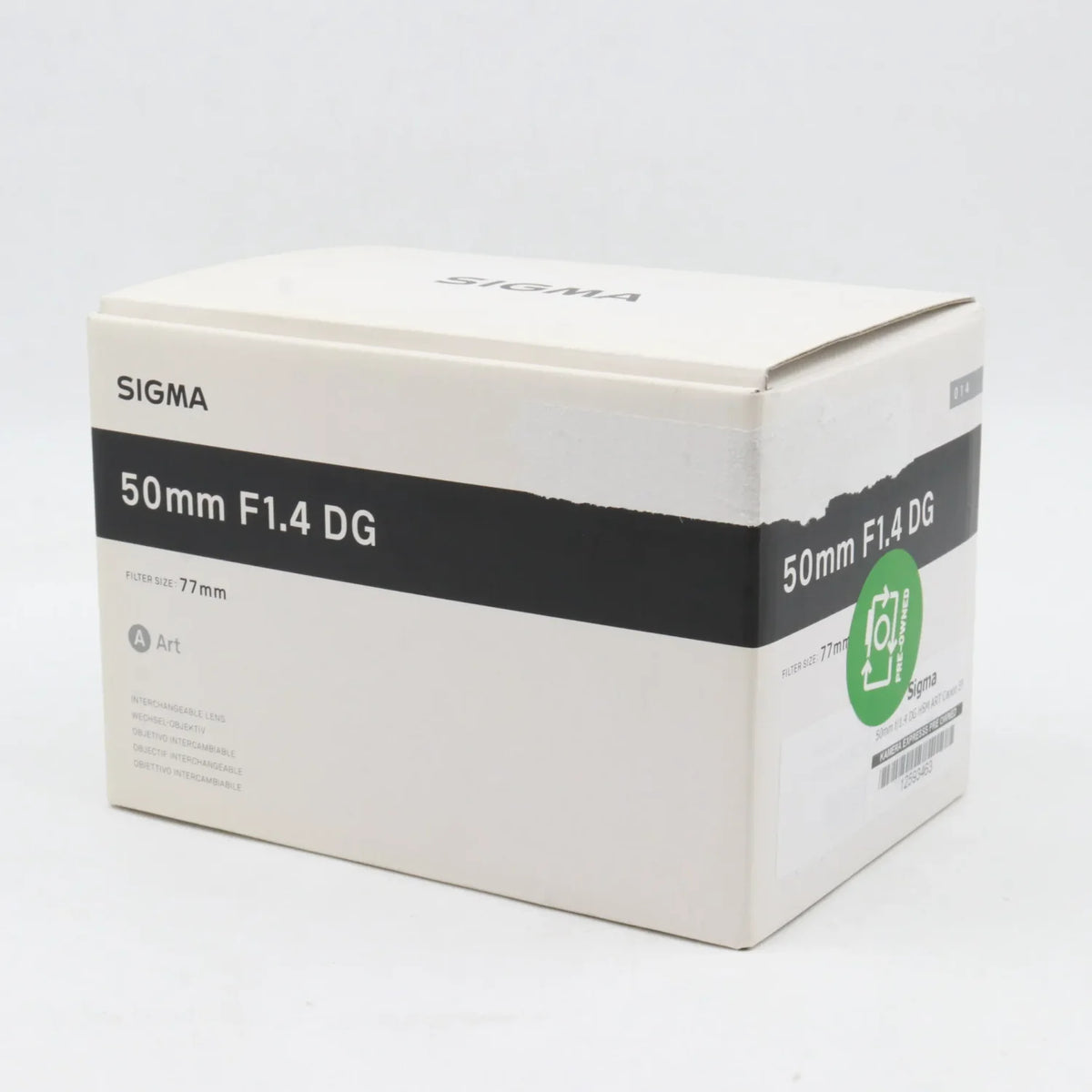 Sigma 50mm f/1.4 DG HSM ART Canon EF tweedehands