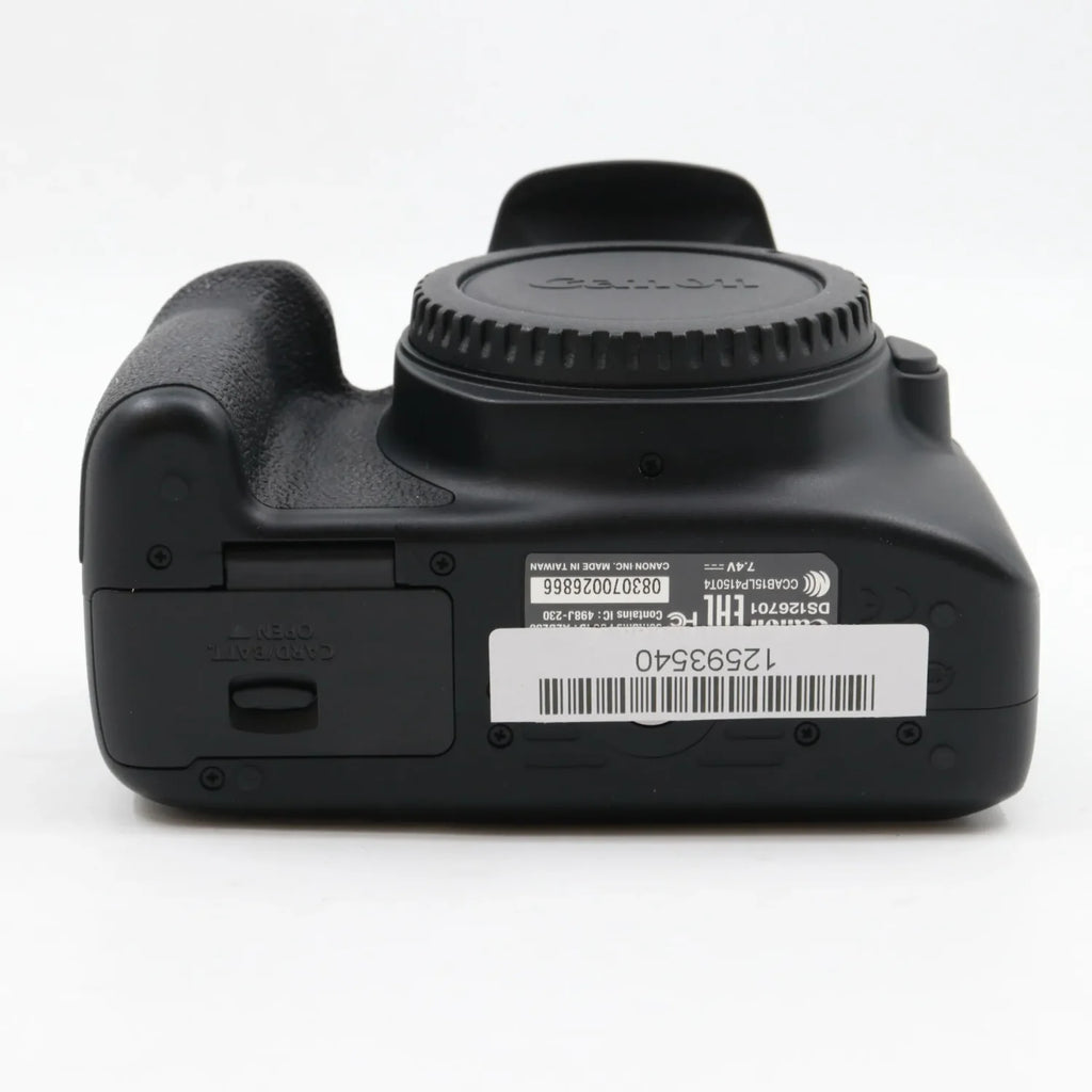 Canon EOS 4000D body used