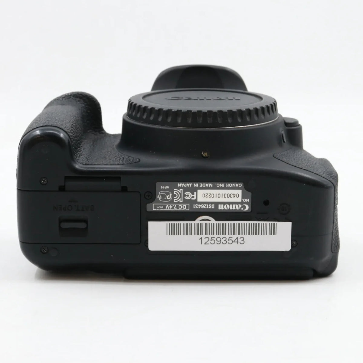 Canon EOS 700D body used