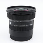 Sigma 10-18mm f/2.8 DC DN Contemporary Sony E tweedehands