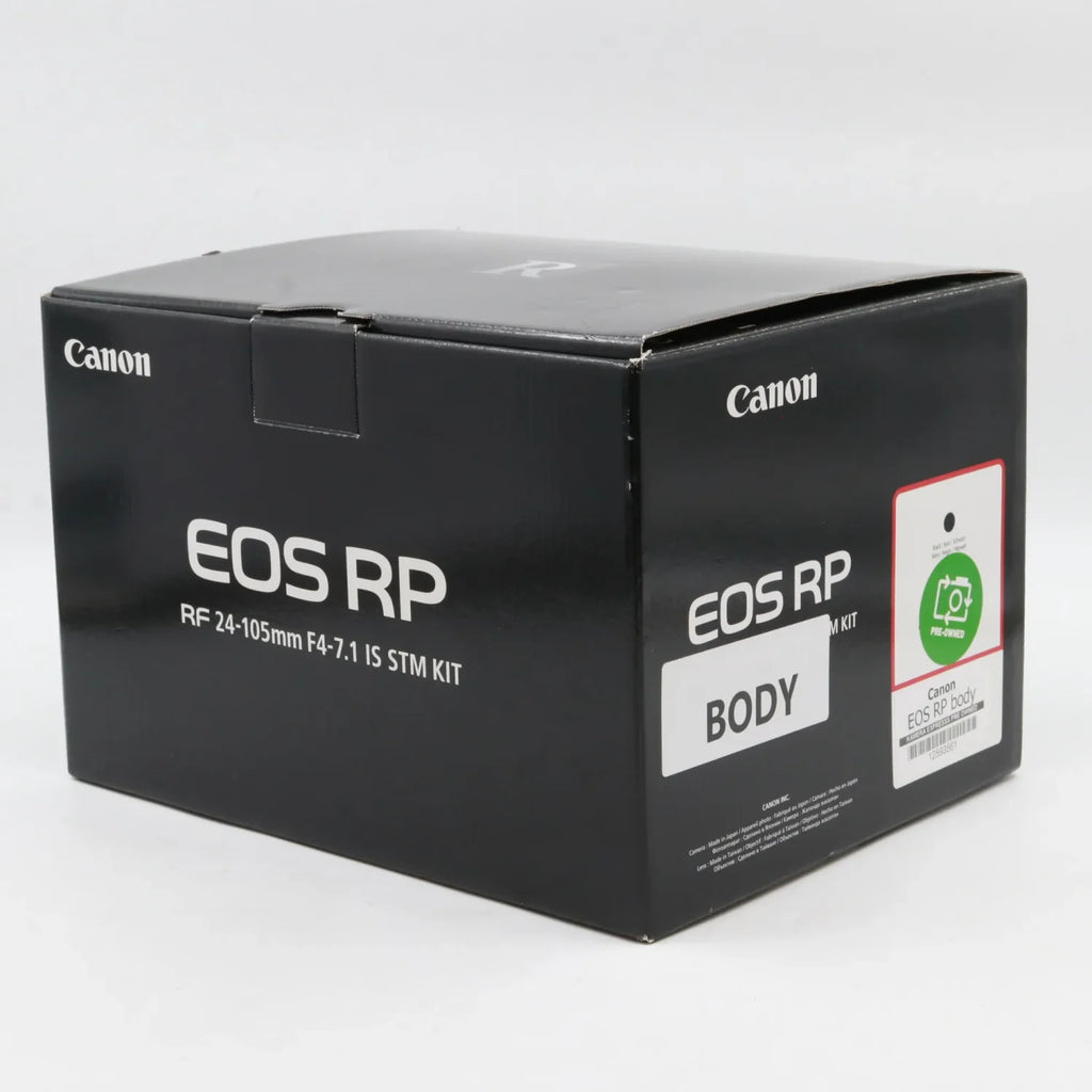 Canon EOS RP body used