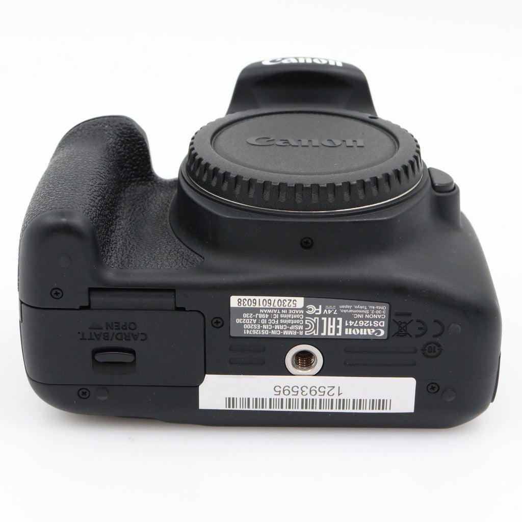 Canon EOS 2000D body used