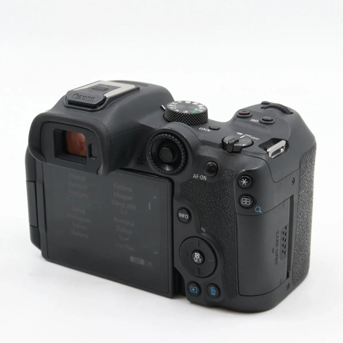 Canon EOS R7 body used