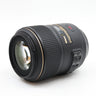 Nikon AF-S 105mm F/2.8G ED VR Micro tweedehands