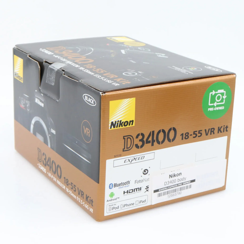 Nikon D3400 corpo usato