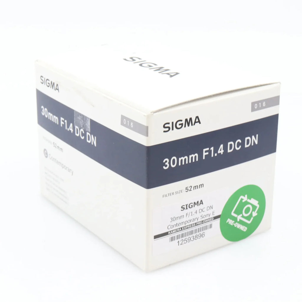 Sigma 30mm F/1.4 DC DN Contemporary Sony E used